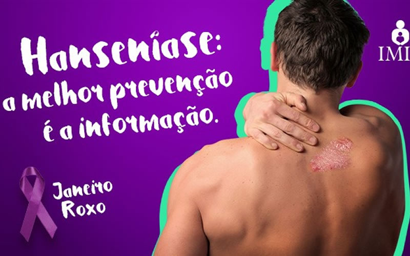 Janeiro Roxo alerta para a conscientização sobre a hanseníase