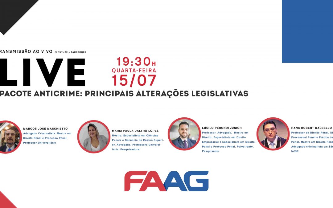 Pacote Anticrime: Principais alterações legislativas